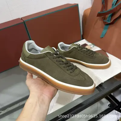 2026LP1:1 Herren-Schnürschuhe aus echtem Leder, Freizeitschuh - 13