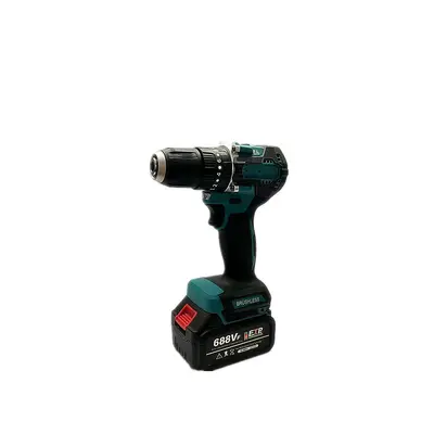 Şarjlı Fırçasız Lityum 10mm Darbeli El Matkabı 21V El Matkabı Elektrikli Tornavida Çok Amaçlı Tabanca Matkap