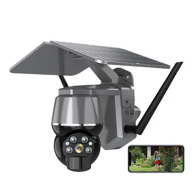 Dış mekan PTZ kamera, solar güçlü, şarj edilebilir