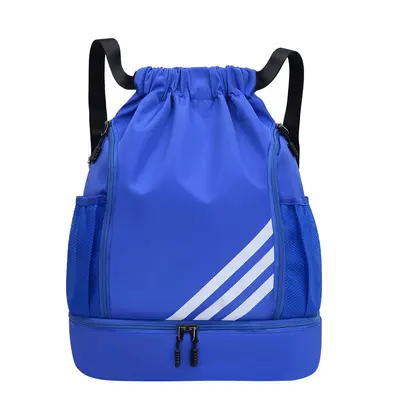 Unisex Drawstring Backpack, Large Capacity, Foldable Travel and Sports Bag - 11
