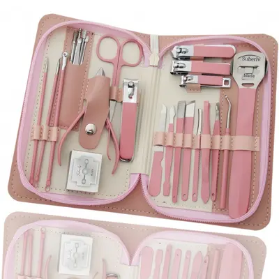 Nail care set, 42-piece with clippers and tweezers - 12