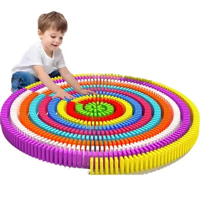 Çocuk eğitici domino seti, mekanizmalı yapı blokları