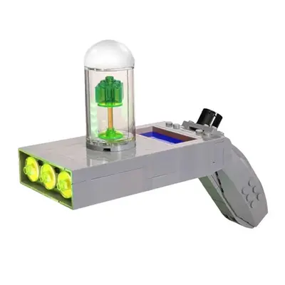 MOC-19873 Rick and Morty Portal Gun Model Building Block Set, Small Pieces