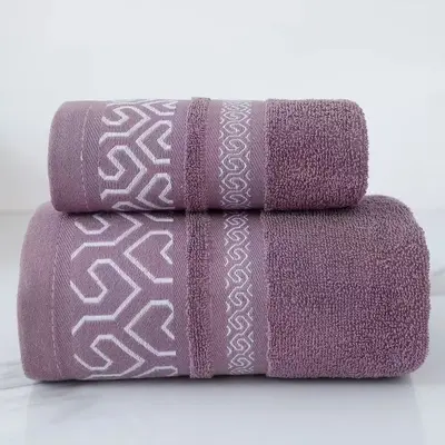 Sınır Ötesi Havlu Banyo Havlusu İhracat Polyester Pamuk Seti Yüz Havlusu Süper Emici Polyester Pamuk Havlu Banyo Havlusu Toptan