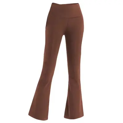 Yoga şalvar pantolonu kadın bol kesim yüksek bel naylon esnek outdoor - 8