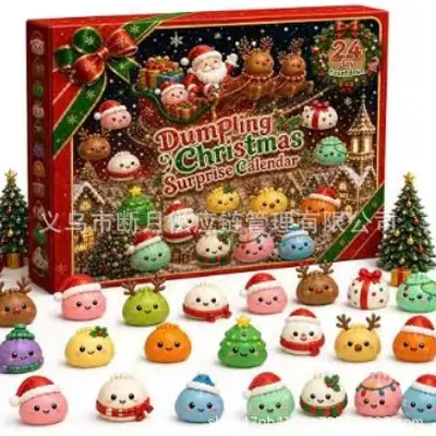 Noel Advent Takvimi 2026, Yumuşak Squishy Oyuncaklar - 11