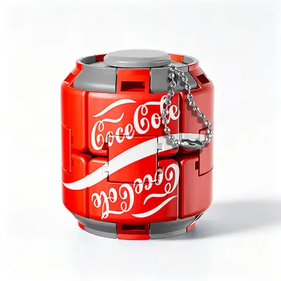 Cola Can Press Spinner, Fidget Stress Relief Toy - 8
