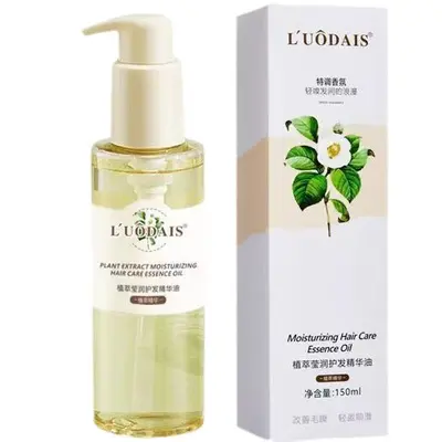 Luodaishi bitkisel saç bakım yağı 150ml, durulanmayan, kuru saç için - 6