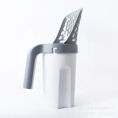 All-in-One Cat Litter Scoop with Detachable Large-Capacity Filter for Cats and Dogs - 6