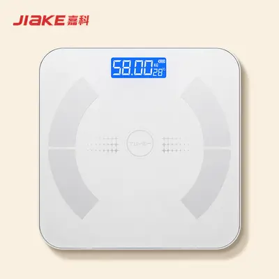 Akıllı vücut yağ ölçeği elektronik tartı ev insan vücudu ağırlık ölçeği vücut yağ ölçeği toptan ağırlık ölçeği tartı Bluetooth şarj - 11