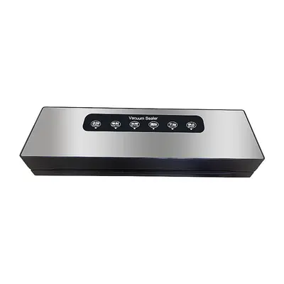 Vacuum sealing machine, stainless steel, dry and wet