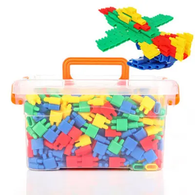 Rocket Bullet Head Building Blocks for Kids Ages 6-12, Plastic Construction Set