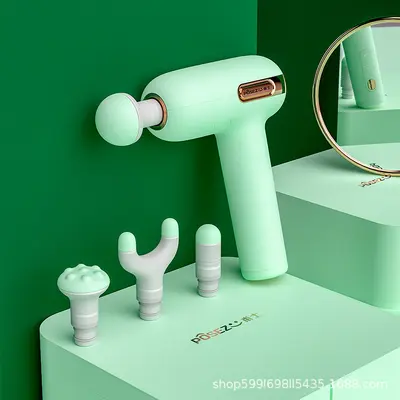 Cross-Border Professional Massage Gun Universal Muscle Relaxation Home Multifunctional Electric Percussion Massager Professional Quiet Meridian