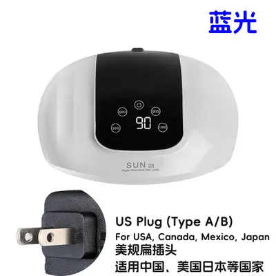 UV LED tırnak kurutma lambası çok fonksiyonlu jel tırnak için - 7