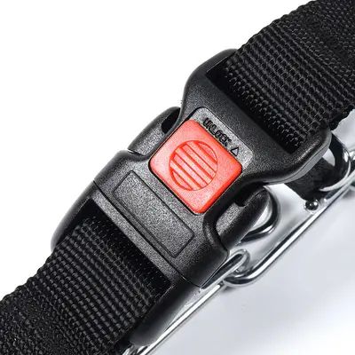 Detachable Metal Dog Training Chain Collar with Iron Buckle