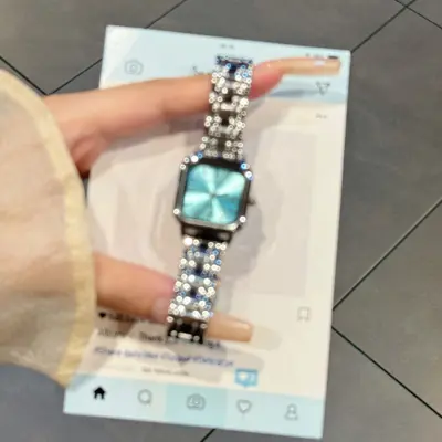 Square Women's Quartz Watch, Vintage Literary Style