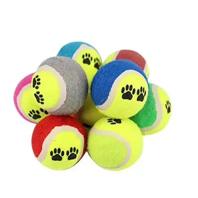Elastik Tenis Topu Köpek Oyuncağı, Isırmaya Dayanıklı, Dış Mekan Eğitim Seti - 11
