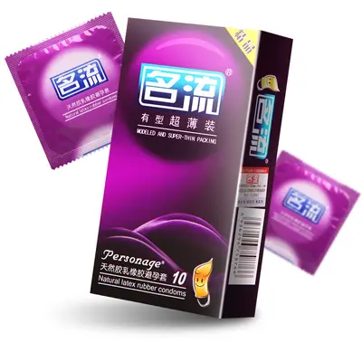 Mingliu Ultra-Thin Lubricated Dotted Ribbed Condom 002