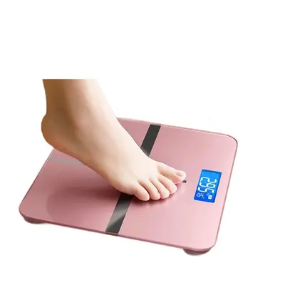 Smart Body Fat Scale, Rechargeable, Compact Dormitory Size