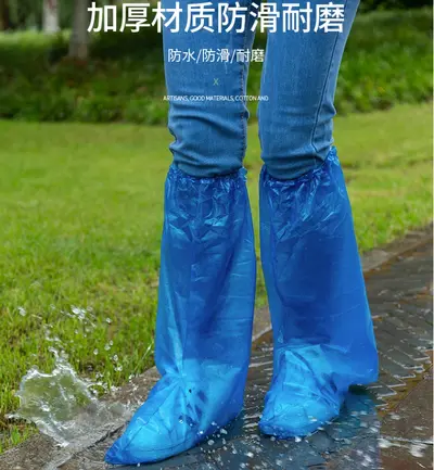 Einweg-Regenmantel aus Kartenmaterial, lang, durchsichtig, verdickt, wasserdicht, Damen-Erwachsenenmantel, tragbar, Regenmantel für Rafting, wasserbeständig - 8