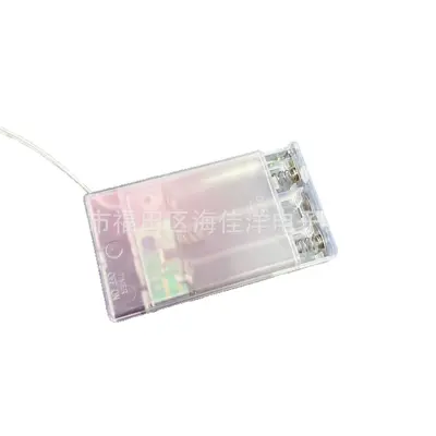 Chip Battery Box No. 5 with Cover and Switch, 4.5V Three-Compartment - 5