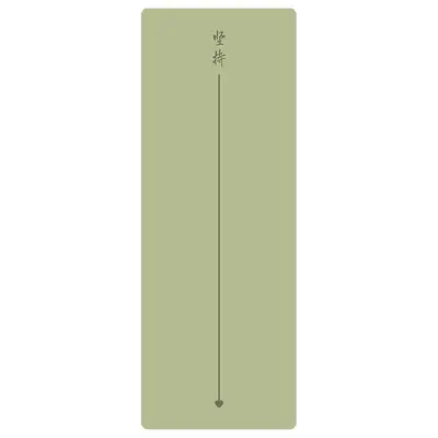 Kalın PU yoga matı, kaymaz, terletmeyen, dayanıklı - 7