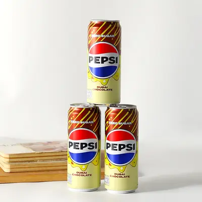 Pepsi Dubai Chocolate Flavored Carbonated Drink, Thailand Imported