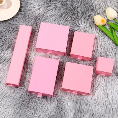 Factory Stock Available, Logo Customization Drawer Box Storage Organizer for Earrings Rings Necklaces Jewelry Premium Packaging Box - 11