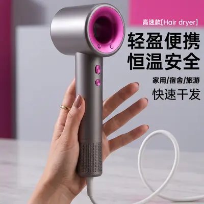 High-Speed Electric Hair Dryer, Home and Salon Type, Constant Temperature, High Power
