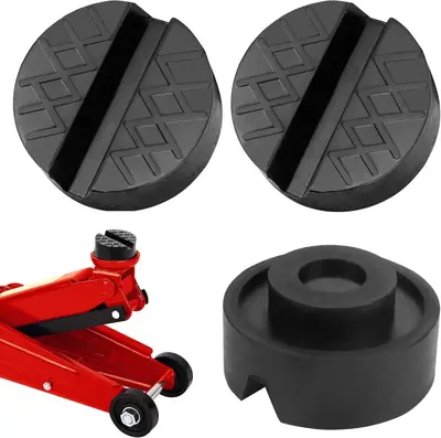Car Jack Rubber Pad Block, Reinforced Odorless Eco-Friendly Jack Pad - 4
