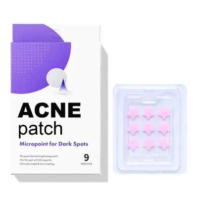 Hydrocolloid acne patch, hyaluronic acid, salicylic acid