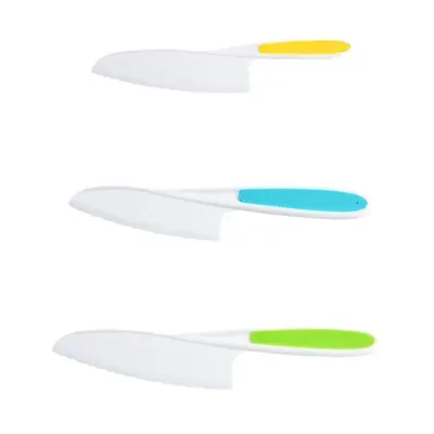Children's Knife Set for Fruit Cutting and Peeling, Hand-Safe