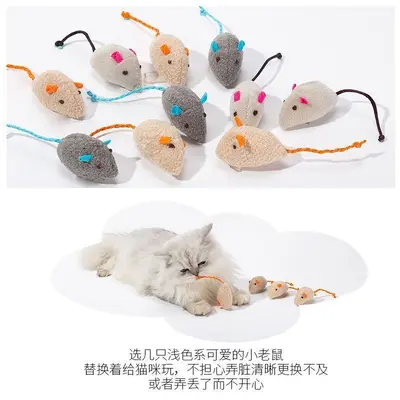 猫咪玩具小老鼠猫玩具套装解闷自嗨内含猫薄荷逗猫互动耐用 - 4