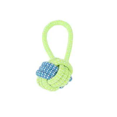 Cotton Rope Cat and Dog Toy Set with Knotted Ball