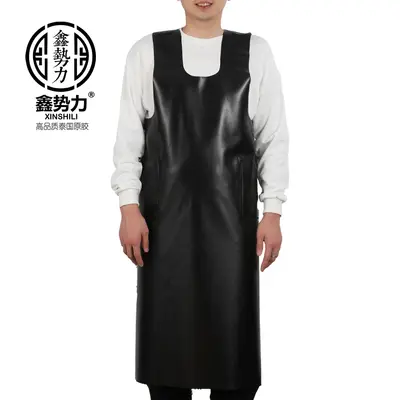 Oxford Apron, Double Pocket, Sleeveless, Waterproof, for Kitchen and Fishing - 7