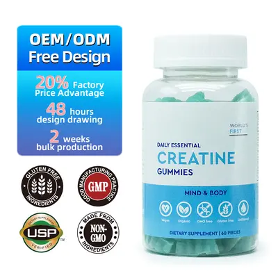 Kreatin Gummies 60 Adet Vegan
