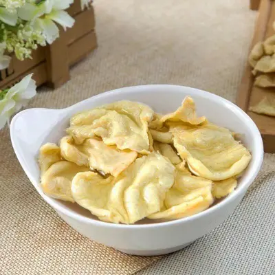 Vegan Soy Ear Slices, Plant-Based Protein Meat Substitute, Dried Soy Skin