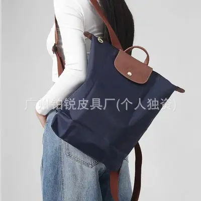 Dragon Print Waterproof Nylon Backpack - 3