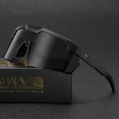Heat Wave Radbrille, große Rahmen, Schutzsonnenbrille