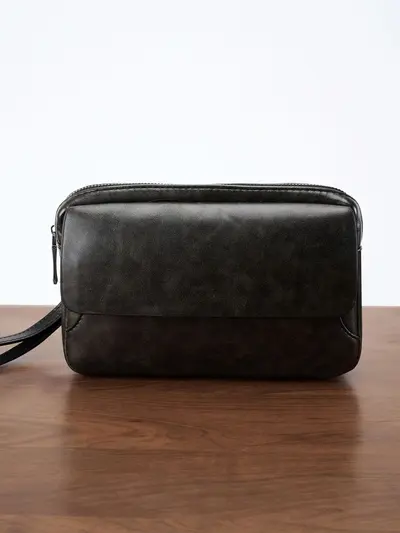 Men's Clutch Bag, Large Capacity, Waterproof, Portable - 3