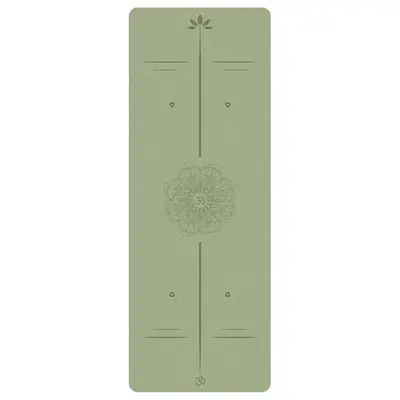 PU ve kauçuk yoga matı, hindistan cevizi lifi, kokusuz - 10