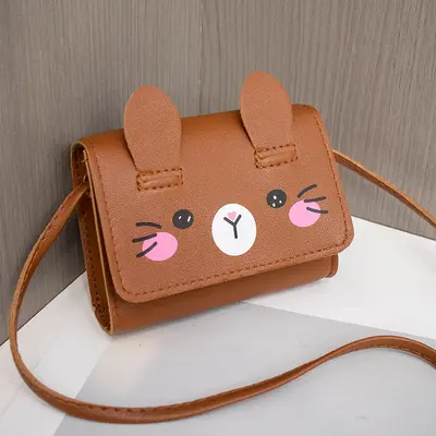 Damenhandtasche 2023 neuer Stil Cartoon Crossbody kleine quadratische Tasche Umhängetasche Mini-Geschenktasche Kindertasche - 10