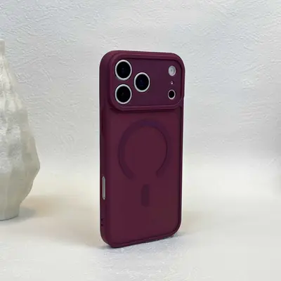 适用iPhone18promax手机壳肤感磨砂磁吸精孔防摔苹果17高级保护套 - 9
