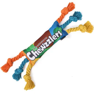 Rainbow Candy Bite-Resistant Squeaky Dog Toy - 7