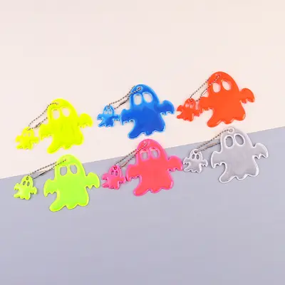 Reflective PVC Night Safety Pendant for Bicycles, Double-Sided - 3
