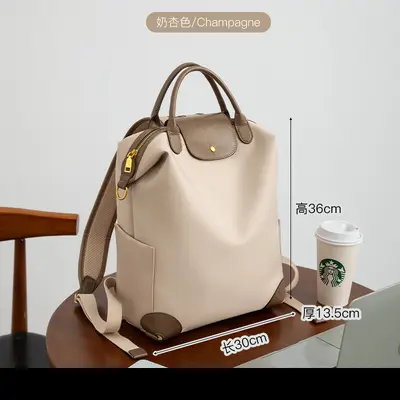 2026 New Trendy High-Quality Dual Shoulder Backpack Commute Laptop Bag Lightweight Large Capacity Nylon Backpack Business Travel Bag - 10