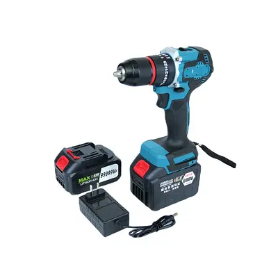 Impact drill home kit cordless lithium-ion power tools - 5