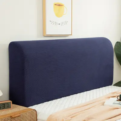Avrupa tarzı her şey dahil başucu örtüsü mısır jakarlı elastik toz geçirmez evrensel ahşap başucu örtüsü arkalık örtüsü çıkarılabilir ve yıkanabilir - 12