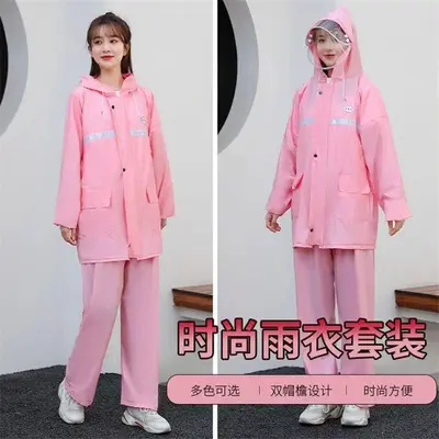 Raincoat and Rain Pants Set for Men - 9