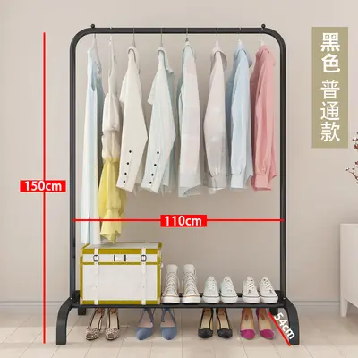 Freestanding Clothes Rack for Bedroom, Simple Coat Rack - 12